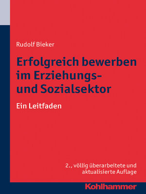 cover image of Erfolgreich bewerben im Erziehungs- und Sozialsektor